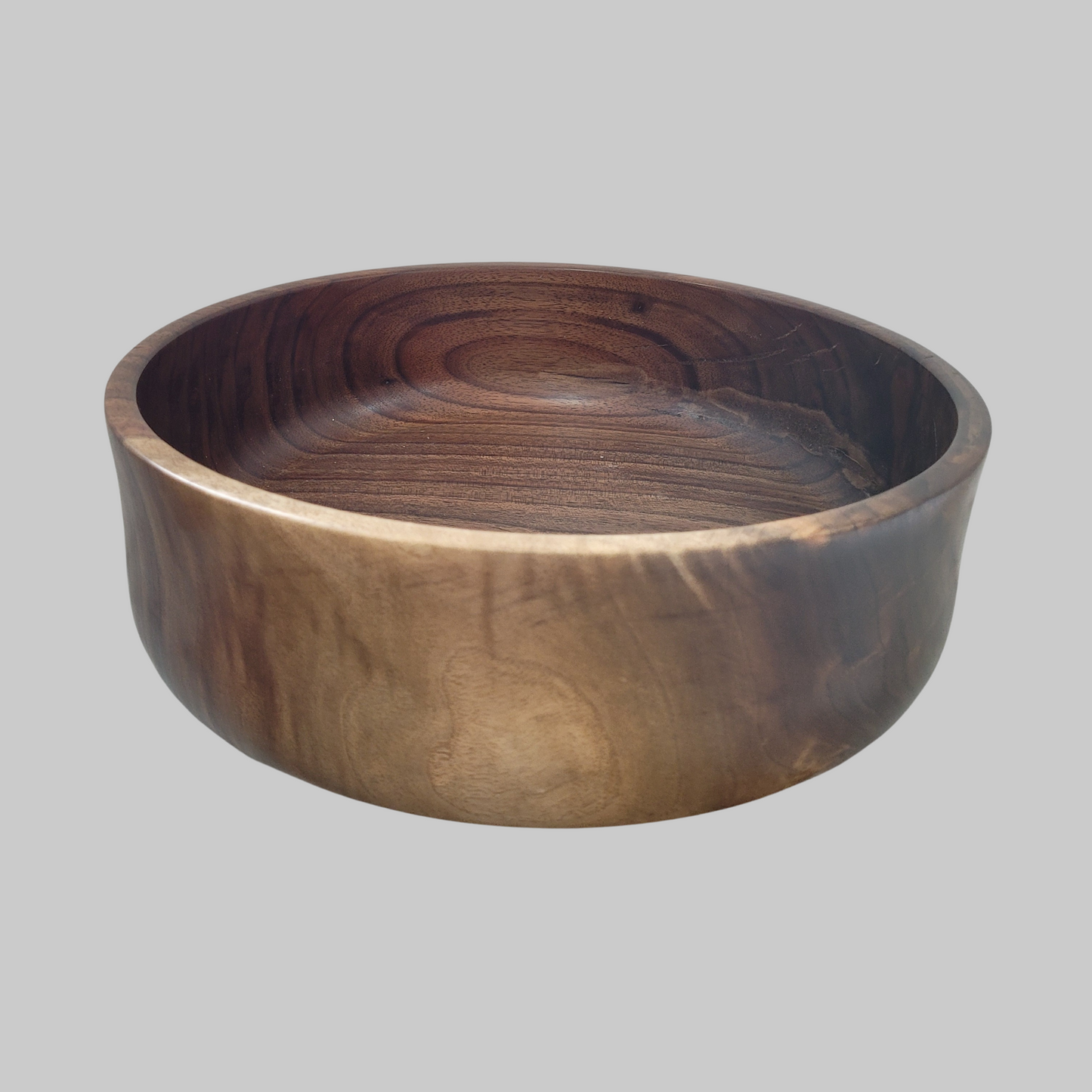 Mimosa Wood Bowl – 12" Diameter x 3 ½" Height
