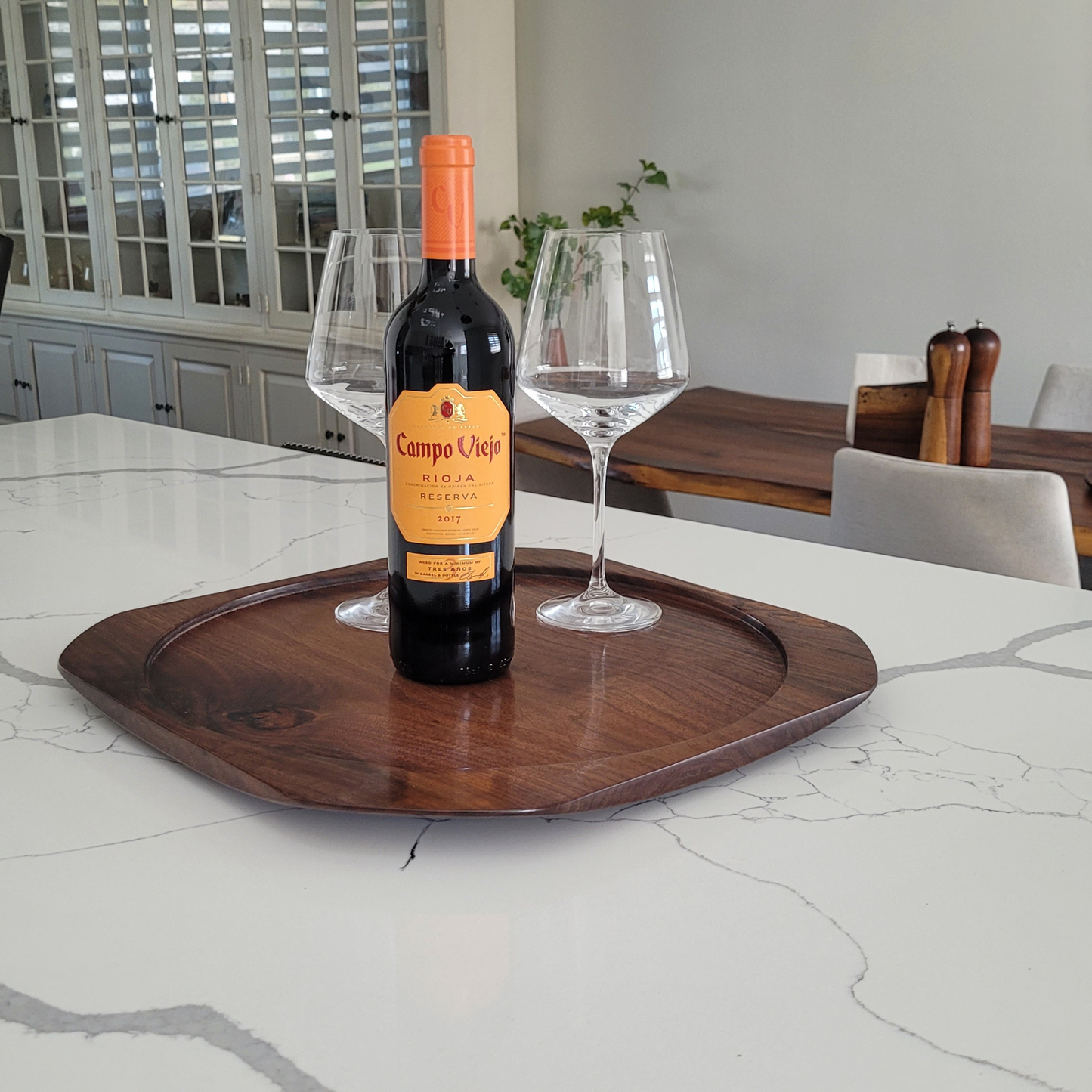 Handcrafted Black Walnut Platter