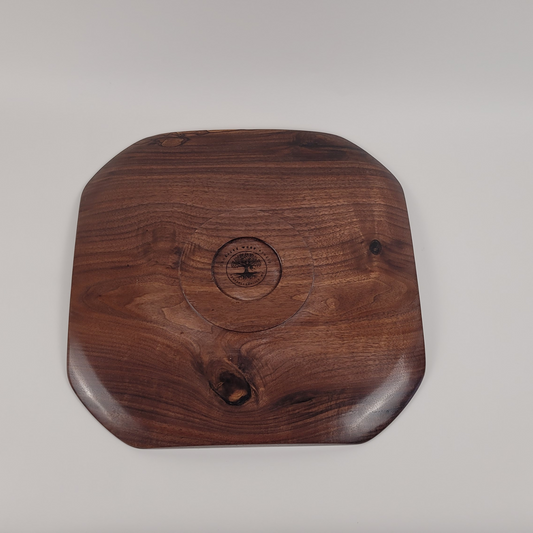 Handcrafted Black Walnut Platter