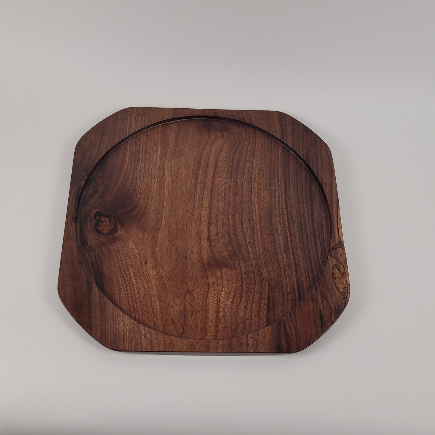 Handcrafted Black Walnut Platter