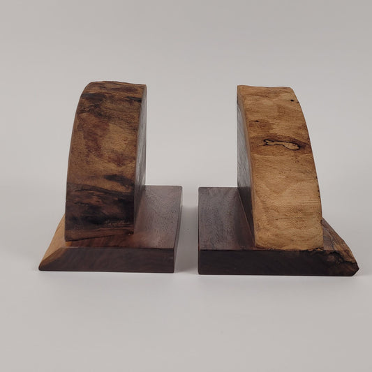 Live Edge Black Walnut Bookends 6" x 8"