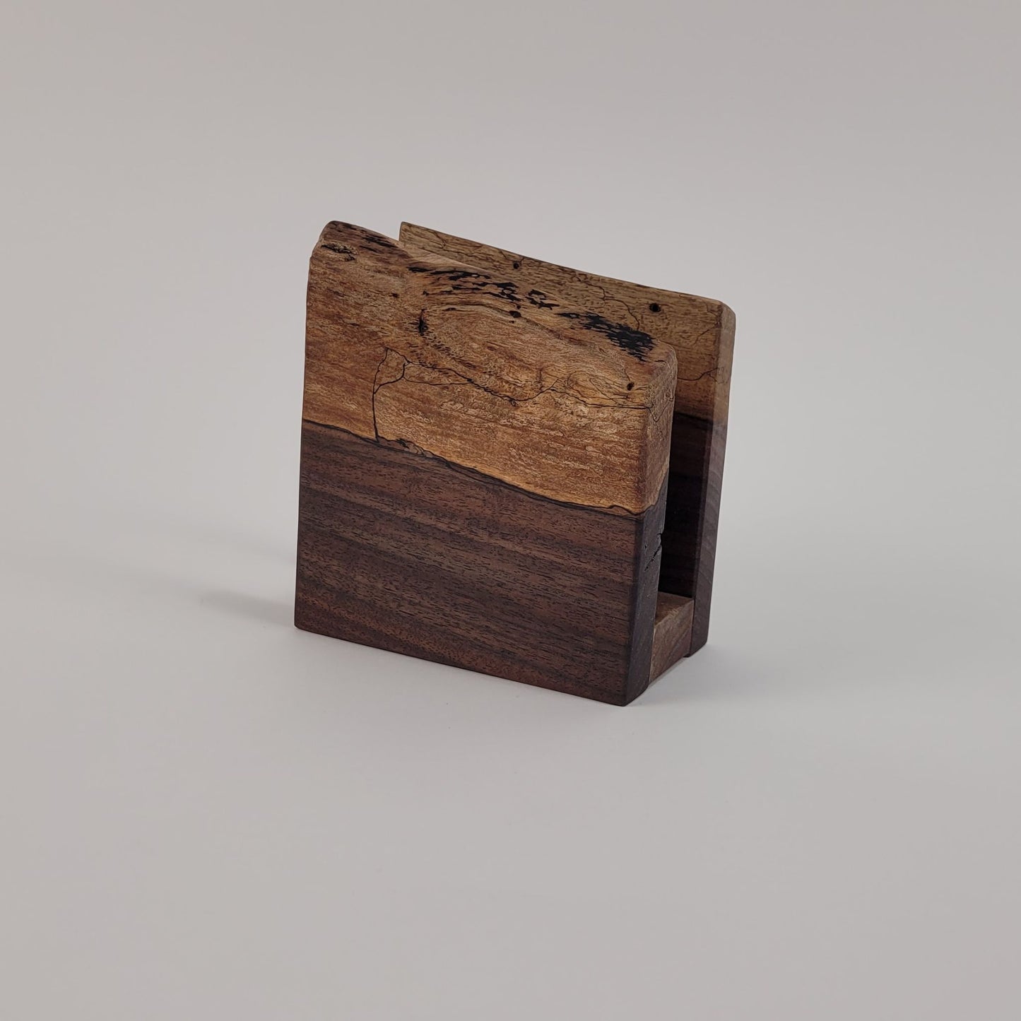 Live Edge Black Walnut Napkin Holder