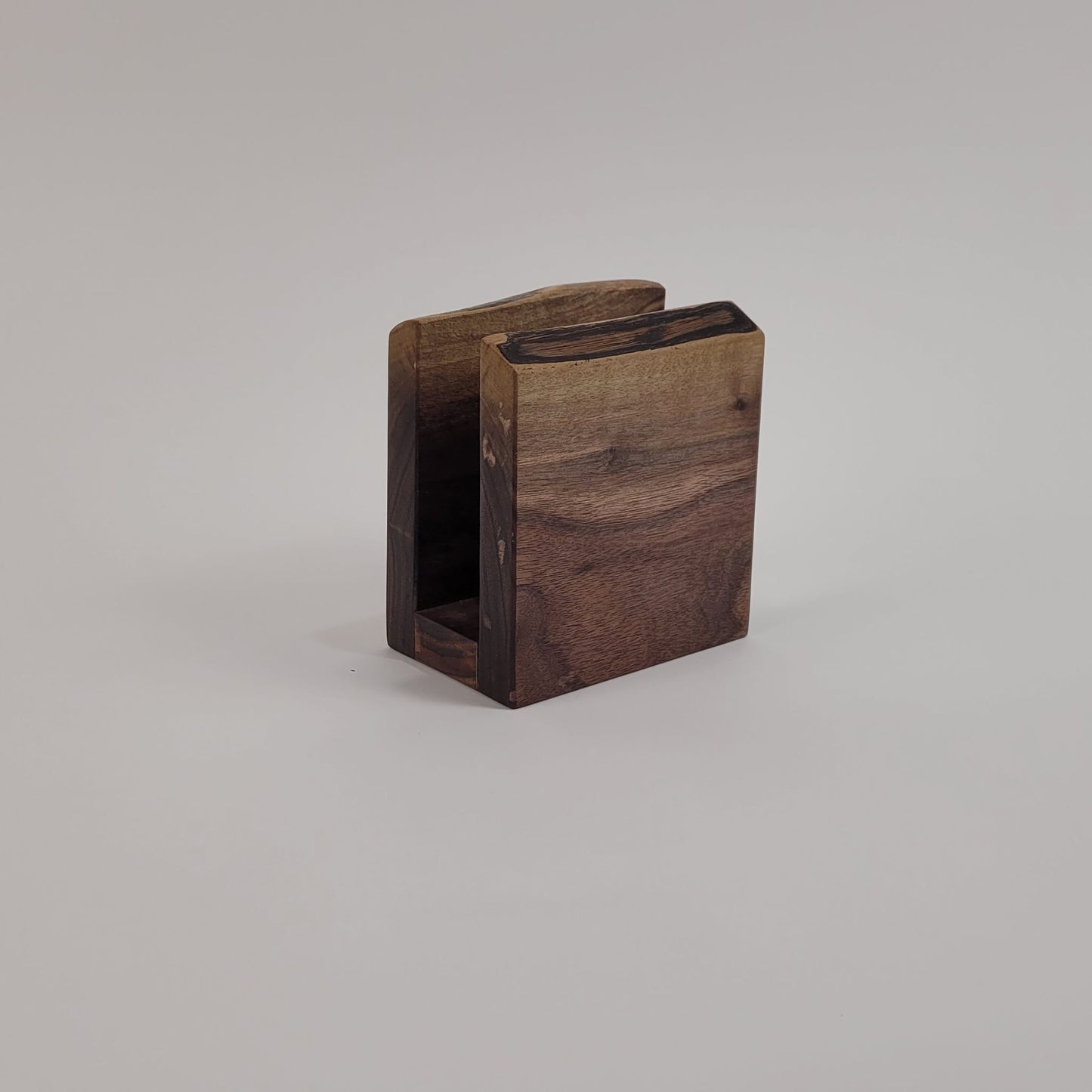 Live Edge Black Walnut Napkin Holder