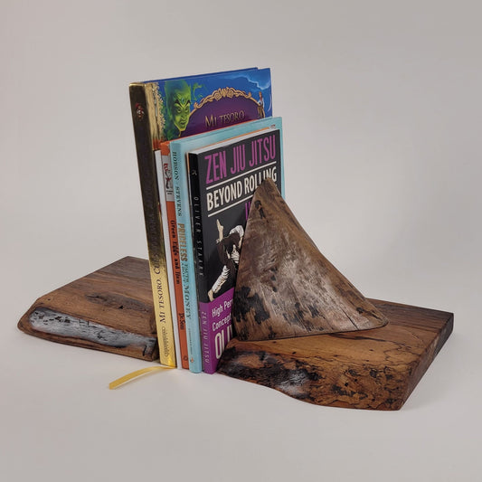 Live Edge Black Walnut Bookends