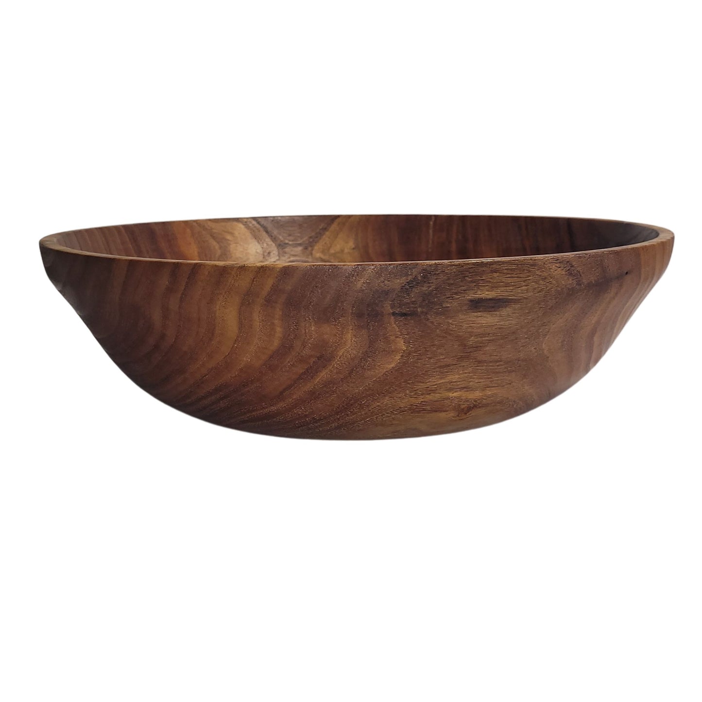 Mimosa Wood Bowl – 12½" Diameter x 3 ½" Height