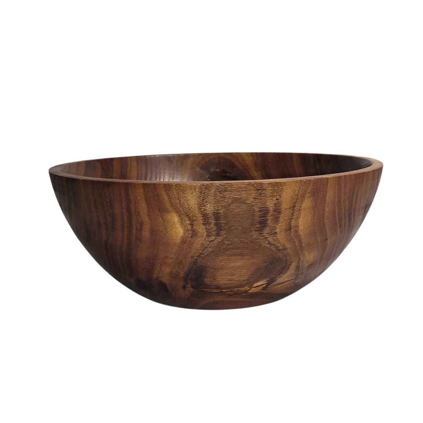 Mimosa Wood Bowl – 13" Diameter x 5" Height