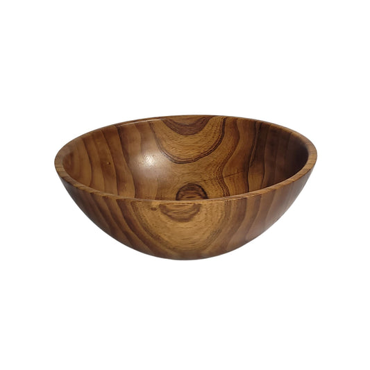 Mimosa Wood Bowl – 9 ½ " Diameter x 3 ¼" Height