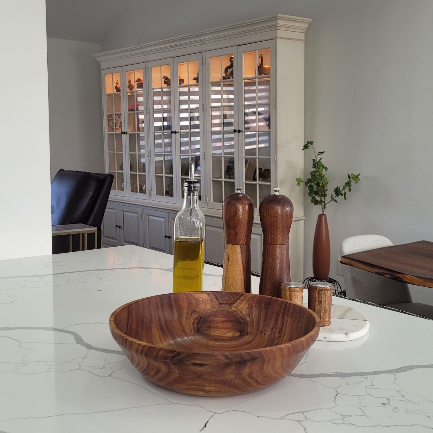 Mimosa Wood Bowl – 12½" Diameter x 3 ½" Height