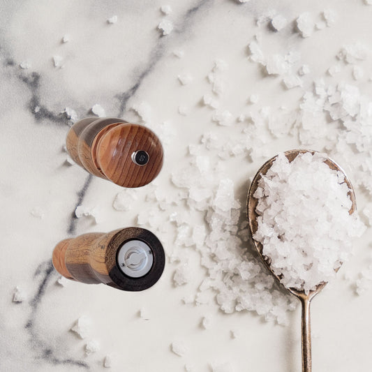 Salt Mill Spalted Black Walnut and Douglas Spruce wood