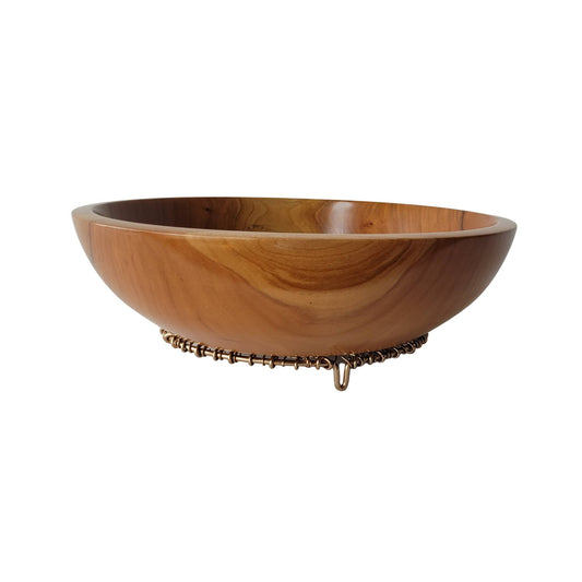 AMERICAN BLACK CHERRY WOOD BOWL
