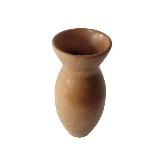 NATURAL FINISH SYCAMORE WOOD VASE