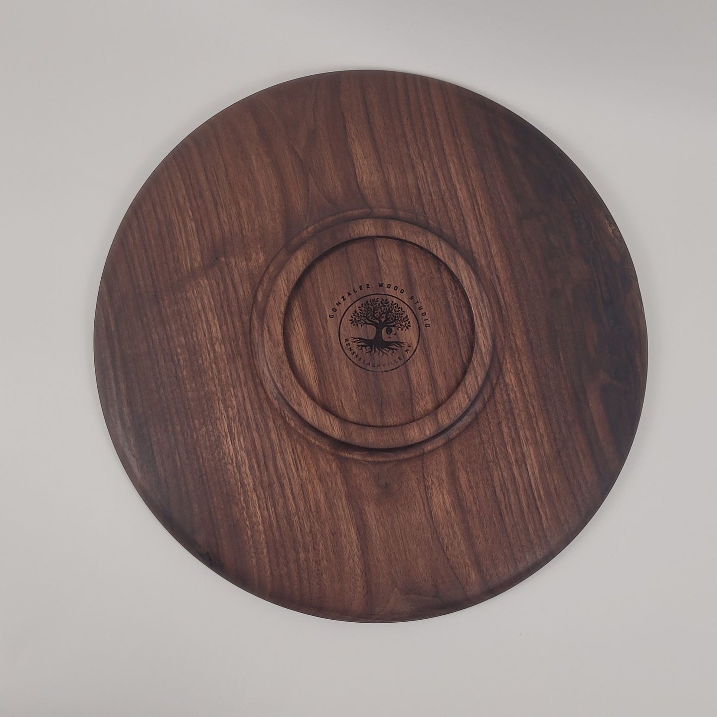 Black Walnut Large Figured Platter